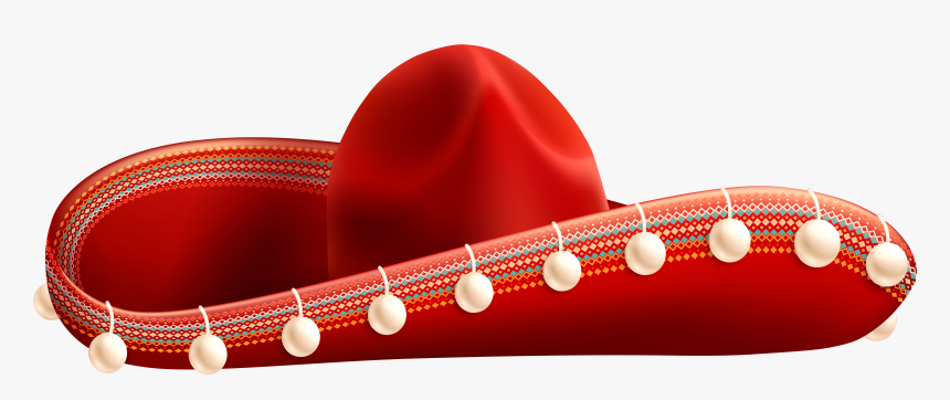 Sombrero Clipart Red - Mexican Sombrero Red Png, Transparent Png, Free Download
