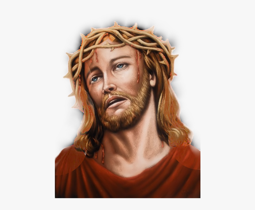 Jesus's Face With Thorns On His Head, HD Png Download, Free Download