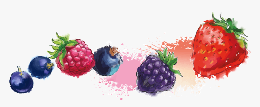 Mix Berry Png , Png Download - Cartoon Transparent Berries, Png Download, Free Download