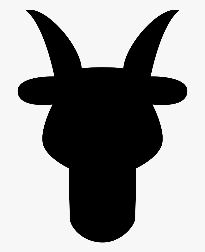 Aries Bull Head Front Shape Symbol, HD Png Download, Free Download