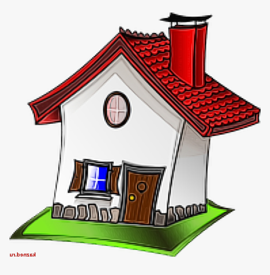 English Country House Clip Art Home Cottage - Cartoon Cottage Png,  Transparent Png - kindpng