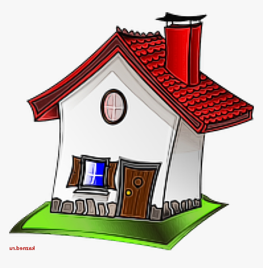 English Country House Clip Art Home Cottage - Cartoon Cottage Png, Transparent Png, Free Download