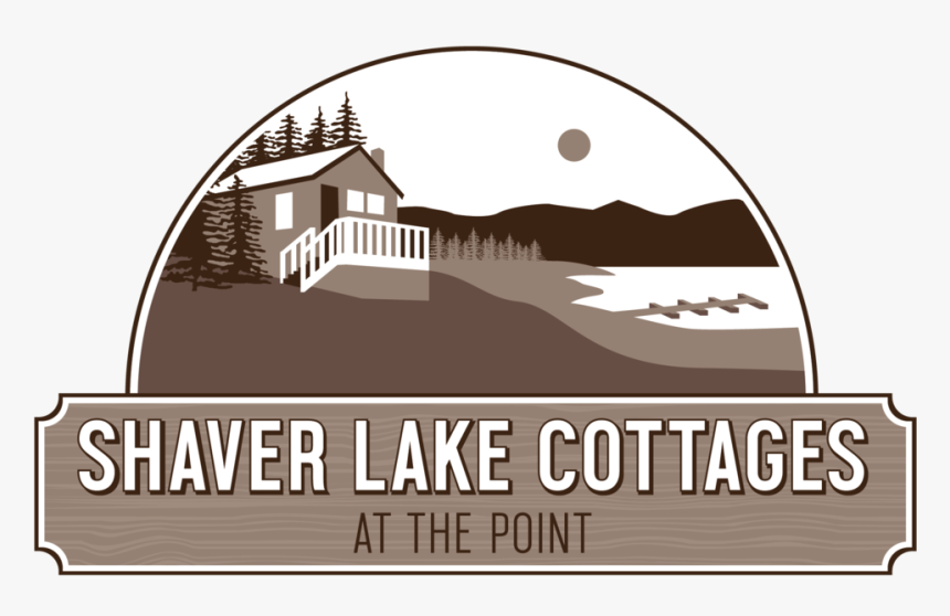 Cottage Logo Modified - Shaver Lake Cottages At The Point, HD Png Download, Free Download
