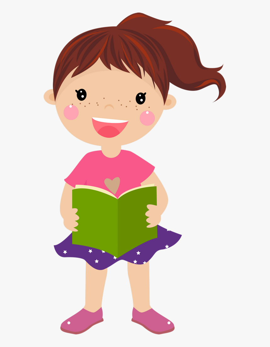 Escola & Formatura Reading Pictures, Music Pictures, - Cute School Girl Png, Transparent Png, Free Download