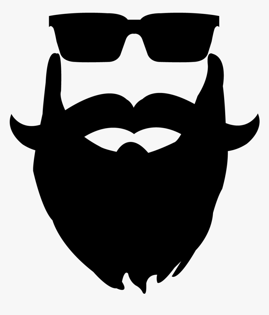 Download Hd Logo De - Barber Beard Logo, HD Png Download, Free Download