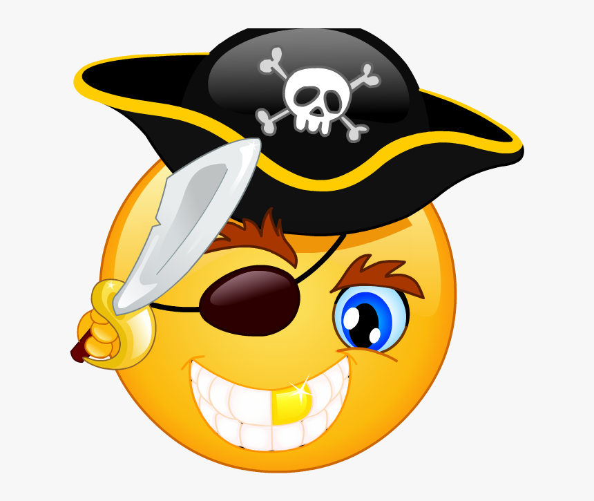 Thumb Image - Pirate Emoticon, HD Png Download, Free Download