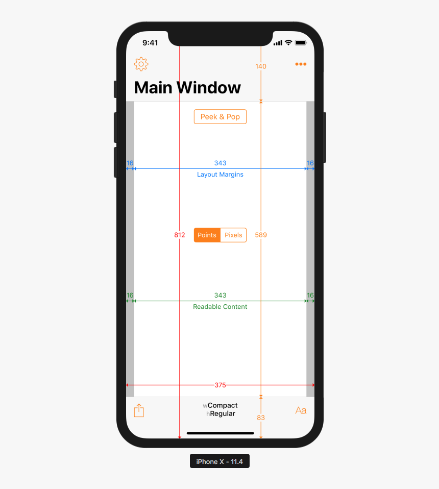 Iphone X Dimensions Pixels, HD Png Download, Free Download