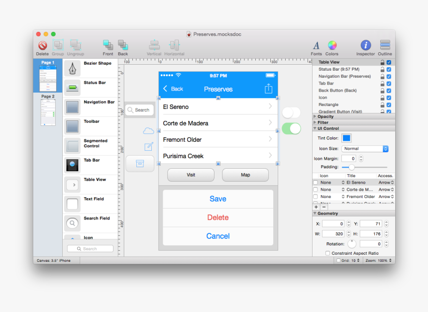 Mac Ui Mockup, HD Png Download, Free Download