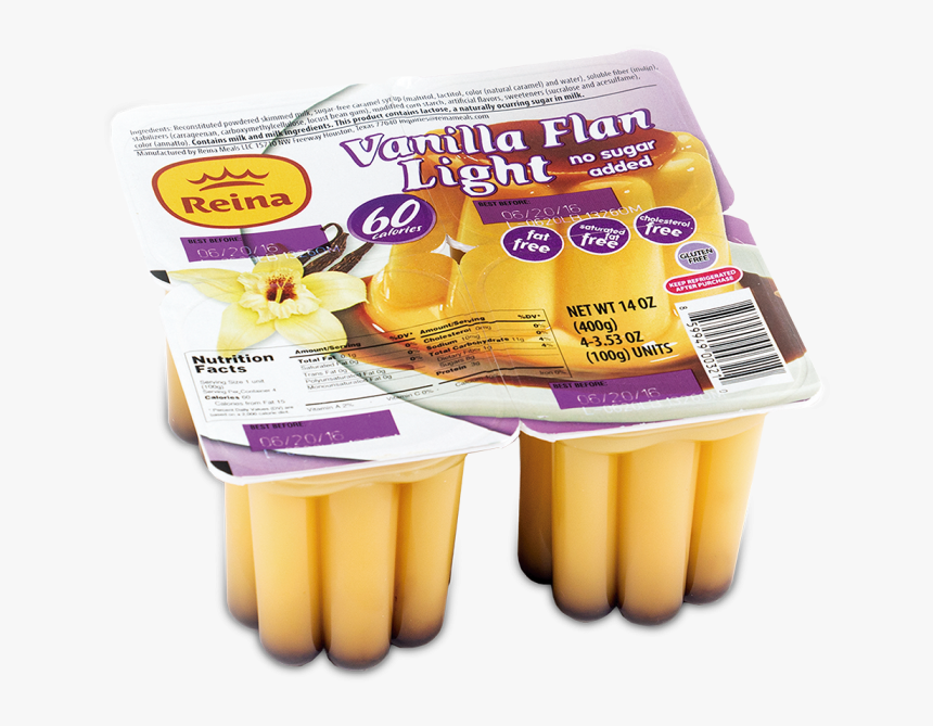 Reina Vanilla Flan , Png Download - Dietary Supplement, Transparent Png, Free Download