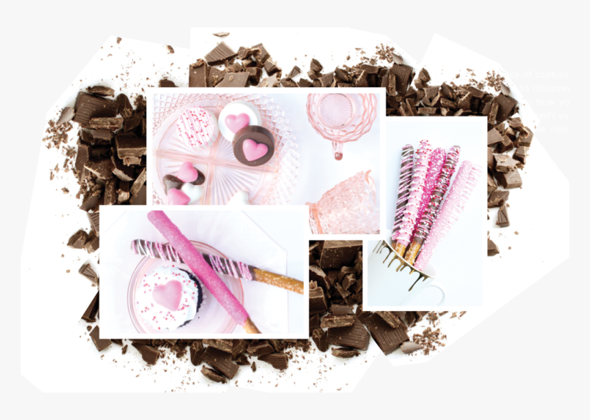 Xoxo Chocolate Collage, HD Png Download, Free Download