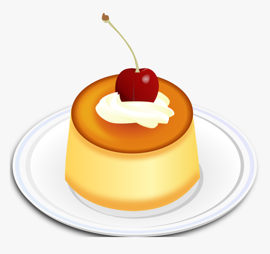 File - Cherry Bomb - Svg - Flan Clipart - Flan Clipart, HD Png Download, Free Download