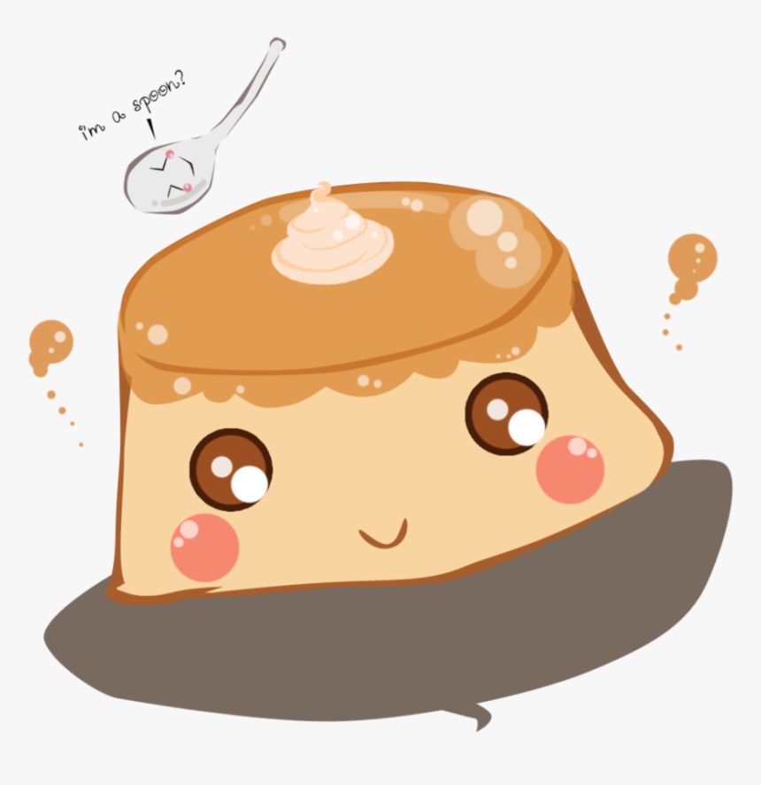 Flan - Pudding Cartoon Png, Transparent Png, Free Download