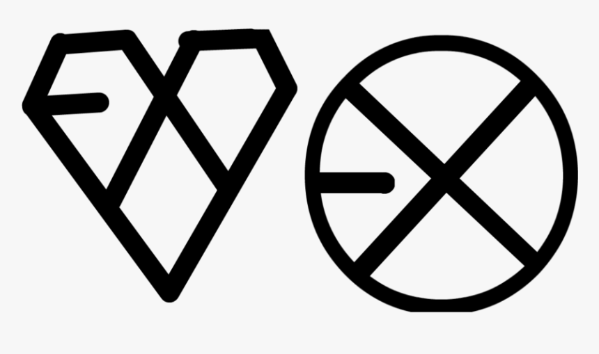 Transparent Exo Logo Png - Exo Xoxo Logo Png, Png Download, Free Download