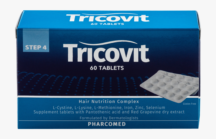 Tricovit Tablets - Box, HD Png Download, Free Download