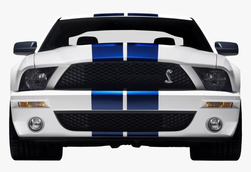 Car Clipart Mustang Freeuse - Ford Shelby Gt500 Front, HD Png Download, Free Download