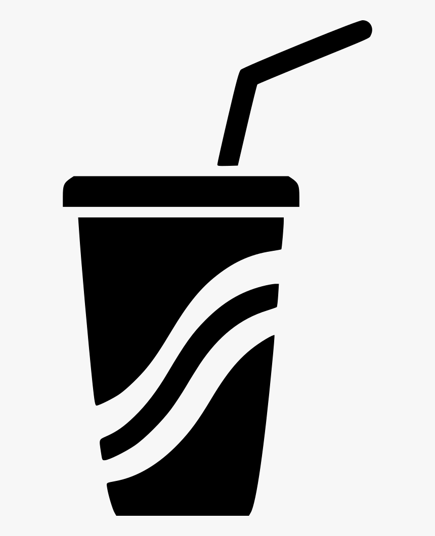 Cola - Drink Clipart Black And White, HD Png Download, Free Download