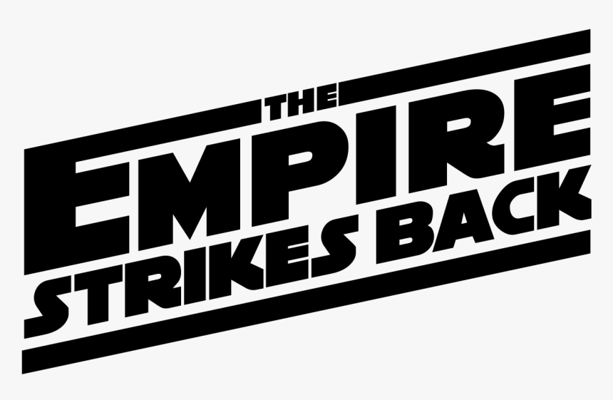 Empire Strikes Back Logo Png - Empire Strikes Back Title, Transparent Png, Free Download