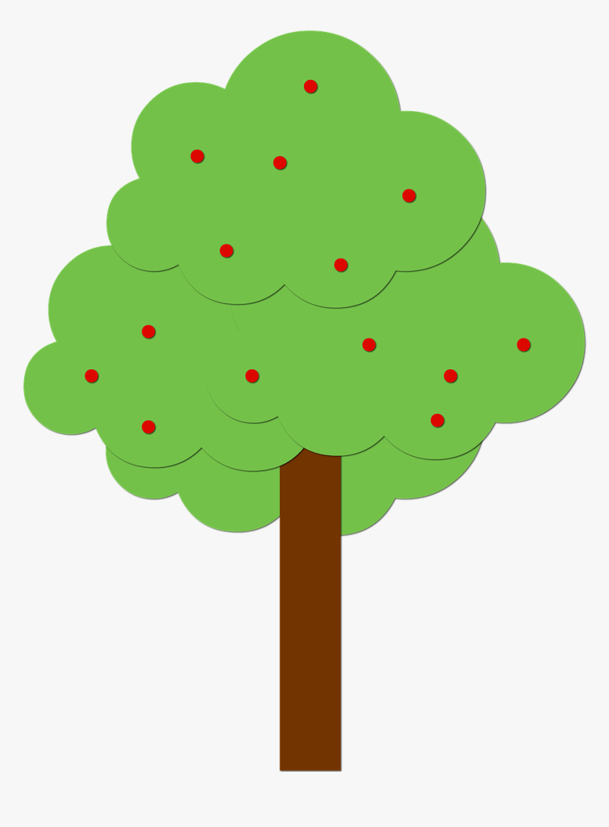 Forest, Tree, Fruits, Nature, Forest, Drawing - Desenho Arvóre Png, Transparent Png, Free Download