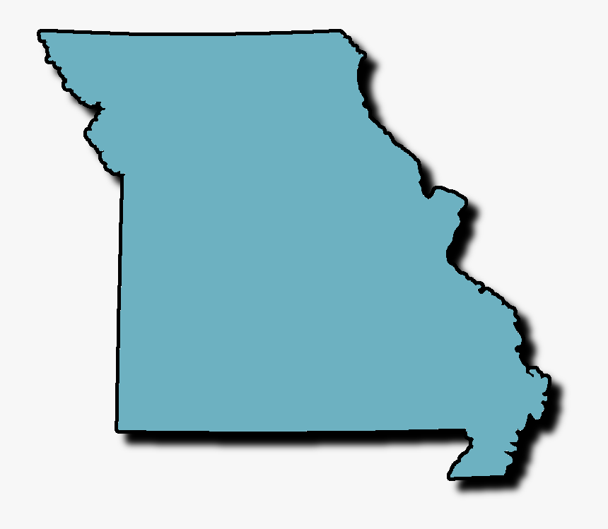 Missouri - Missouri State Outline Png, Transparent Png, Free Download