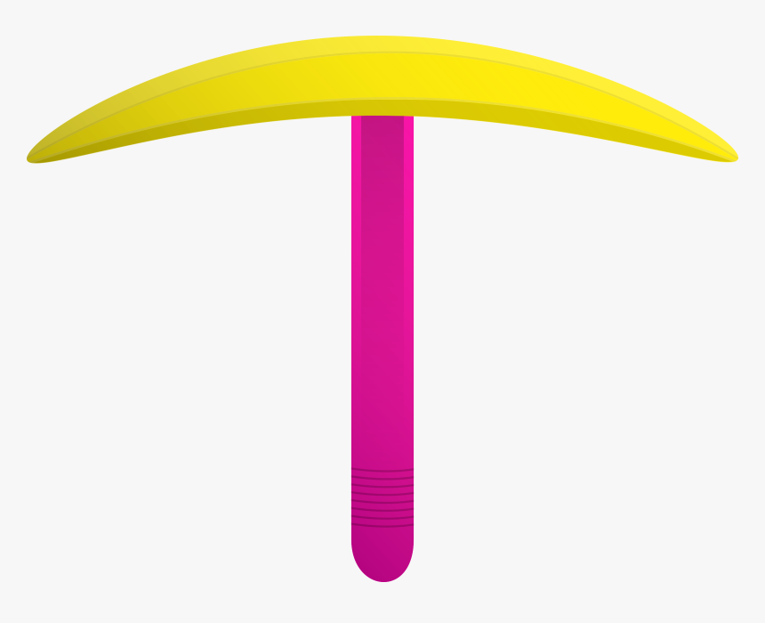 Banana Pickaxe Clip Arts - Plastic Pickax, HD Png Download, Free Download