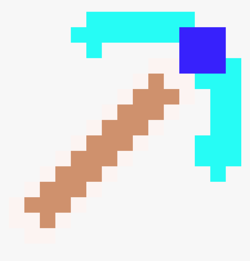 Minecraft Stone Pickaxe Transparent, HD Png Download, Free Download