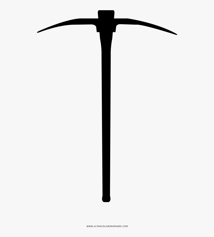 Pickaxe Coloring Page - Icon Pickaxe, HD Png Download, Free Download