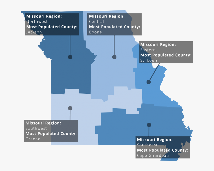 Missouri Flu Map 2019, HD Png Download, Free Download