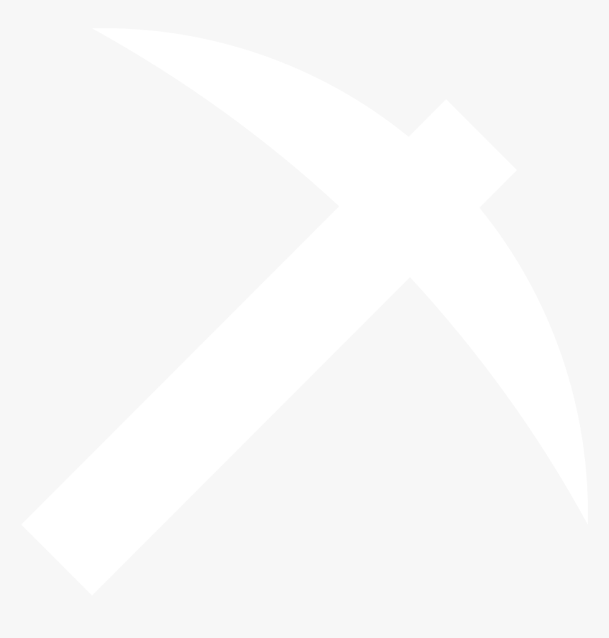 Pickaxe Icon - Johns Hopkins Logo White, HD Png Download, Free Download