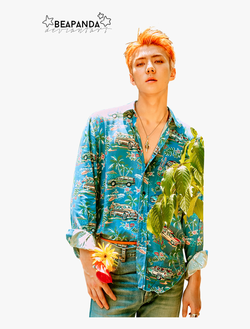 Shirt,kimono,style - Exo The War Teaser, HD Png Download, Free Download