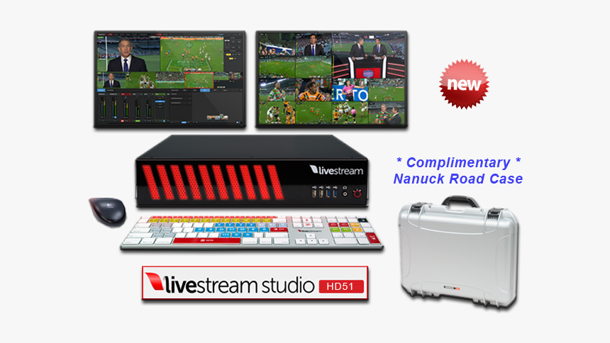 Portable Live Production Pc, HD Png Download, Free Download