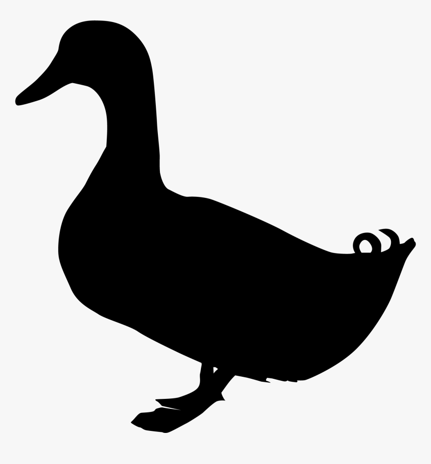 Silhouette Goose, HD Png Download, Free Download