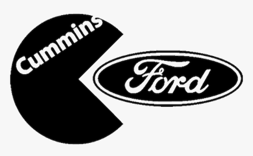 Cummins Eats Ford Pac-man - Emblem, HD Png Download, Free Download