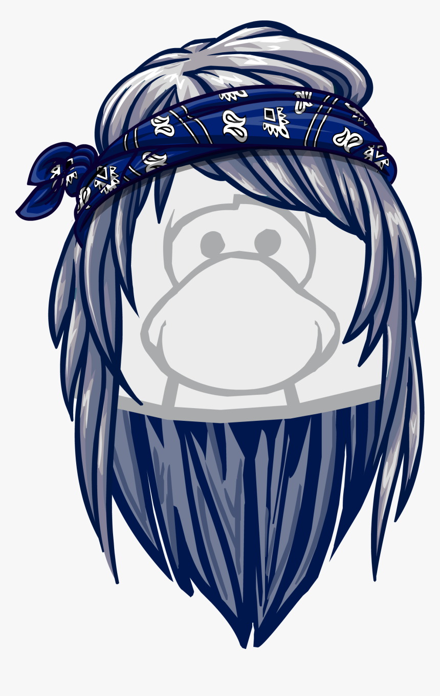 Club Penguin Wiki - Club Penguin Bandana, HD Png Download, Free Download