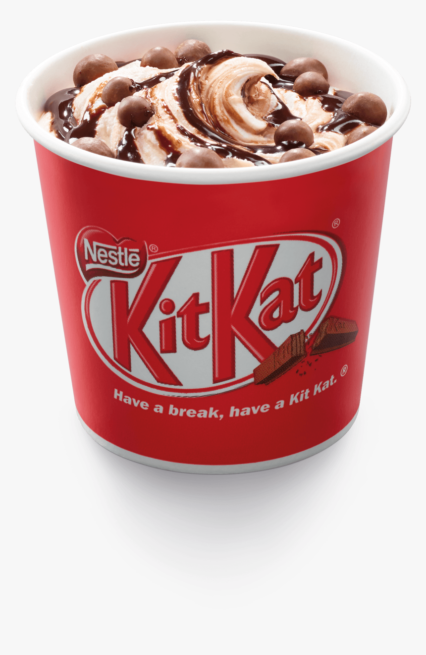 Mcdonalds Kit Kat Mcflurry, HD Png Download, Free Download