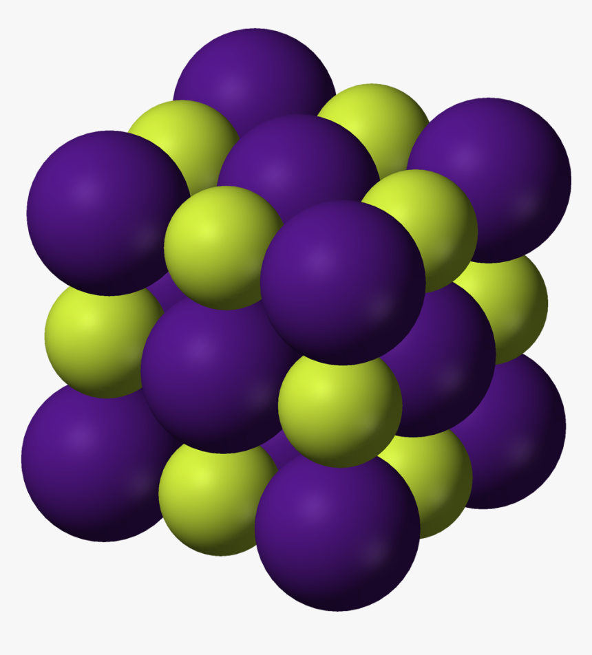 Potassium Fluoride Crystal Structure, HD Png Download, Free Download