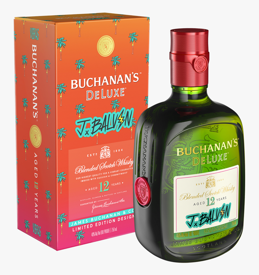 Buchanan's Deluxe J Balvin, HD Png Download, Free Download