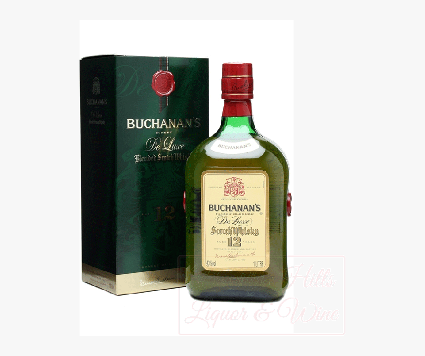 Buchanan"s Deluxe 12 Years Old Blended Scotch Whisky - Buchanan's Scotch Deluxe 12 Year, HD Png Download, Free Download