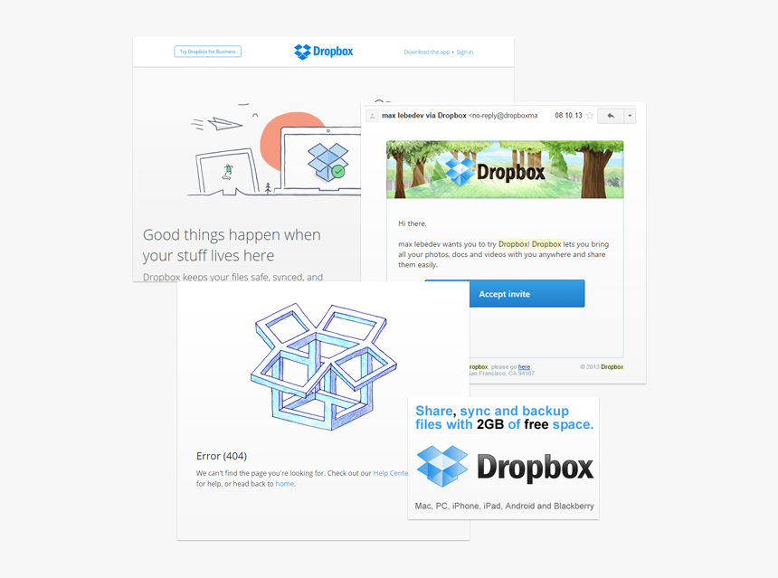 Dropbox , Png Download - Dropbox, Transparent Png, Free Download