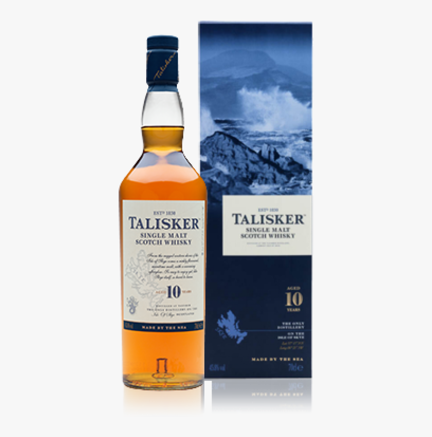 Talisker 10 Yo Single Malt Scotch Whisky, HD Png Download, Free Download