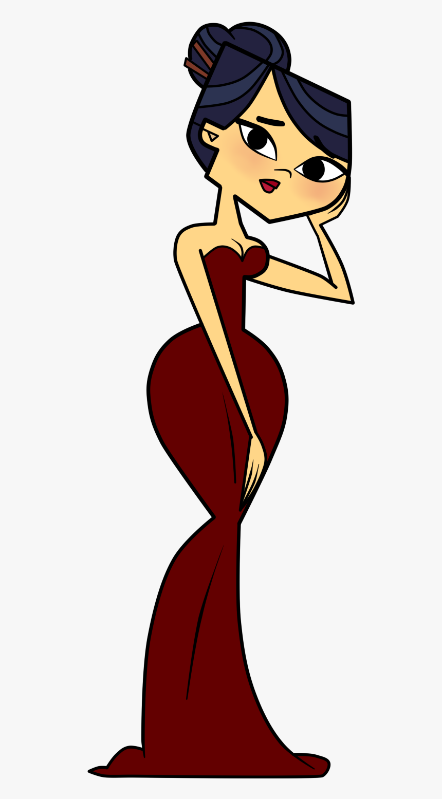 Emma Prom Dress Png Request By Evaheartsart - Total Drama Island Emma, Transparent Png, Free Download