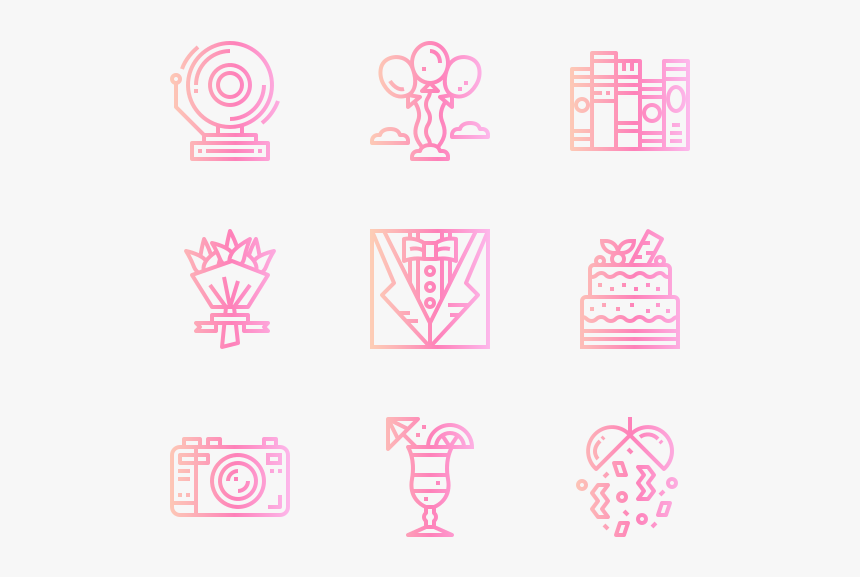 Essential Set - Bouquet Icon Png Vector, Transparent Png, Free Download