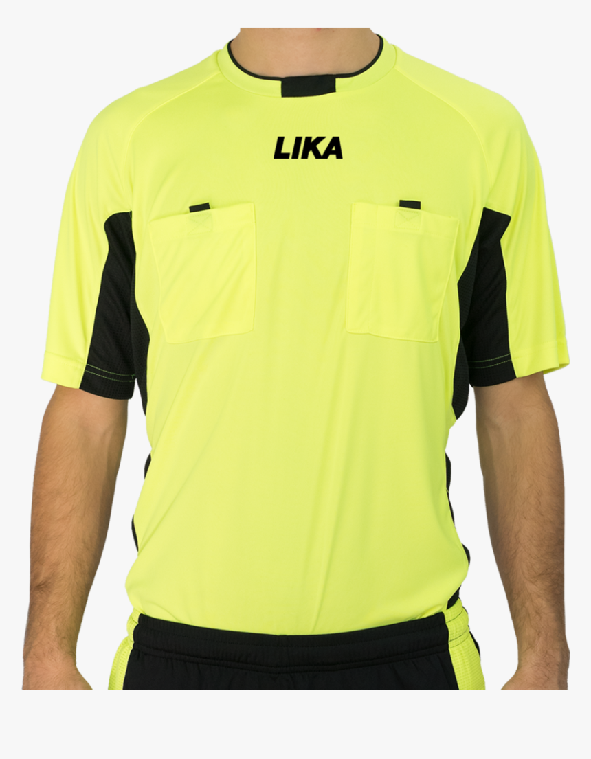 Jersey Clipart Referee Jersey - Soccer Referee Jersey, HD Png Download, Free Download