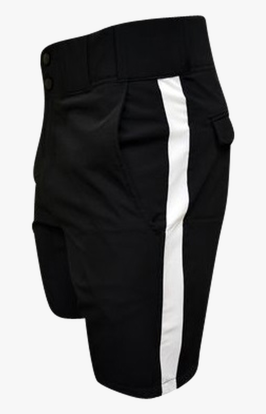 Honig"s Black Lightweight Football Referee Shorts With - Miniskirt, HD Png Download, Free Download