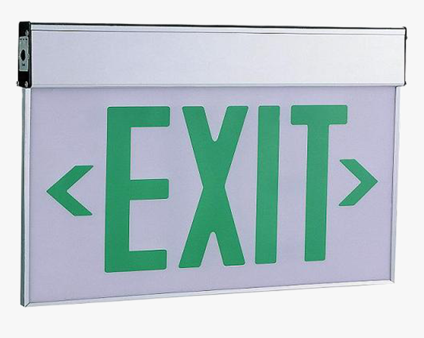 Exit Sign Png, Transparent Png, Free Download