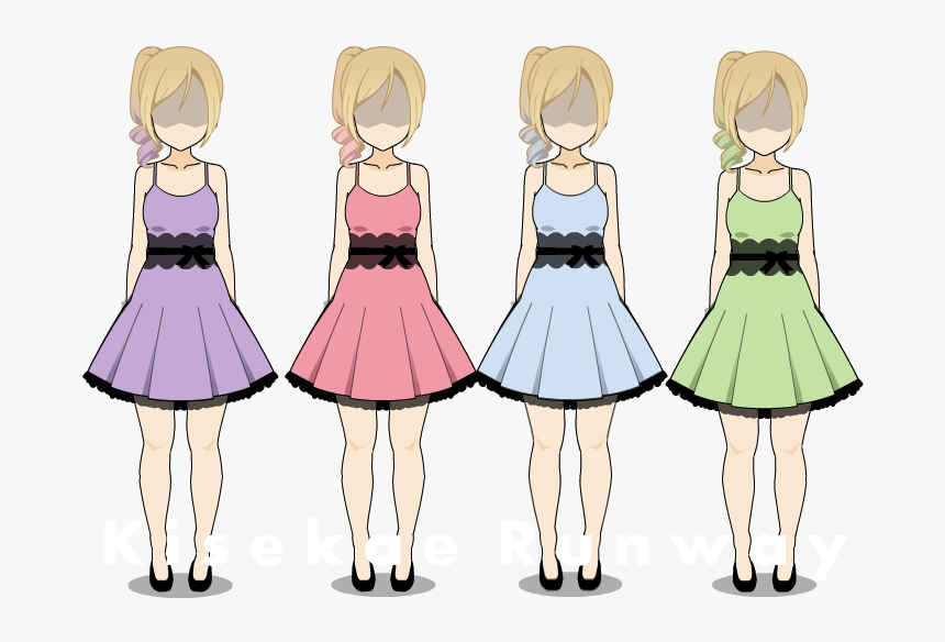 Transparent Dresses Png - Kisekae Dresses, Png Download, Free Download