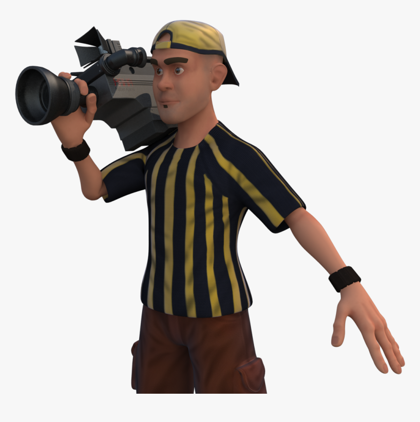 Transparent Camera Man Png - Player, Png Download, Free Download