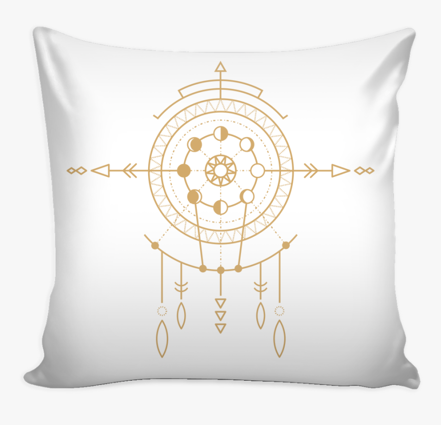 Official Moon Phase Tribal Pillow Cover - Like To Stay In Bed Reading It's Too Peopley Outside, HD Png Download, Free Download