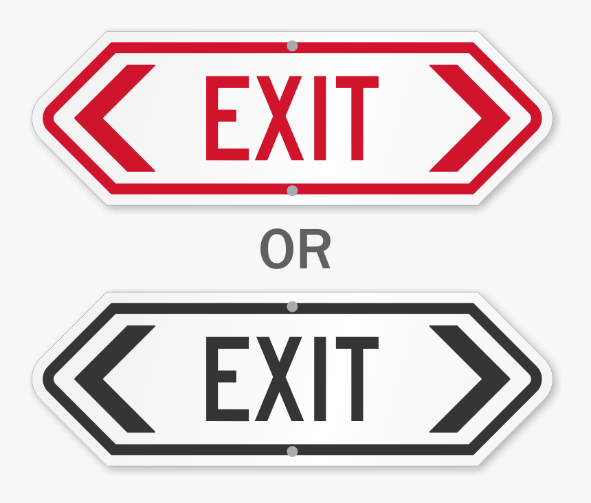 Zoom, Price, Buy - Enter And Exit Signs, HD Png Download, Free Download