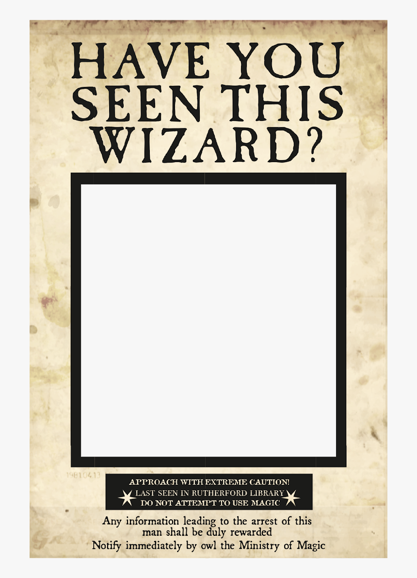 Paper Printable Transparent Wanted Posters Templates, HD Png Download, Free Download