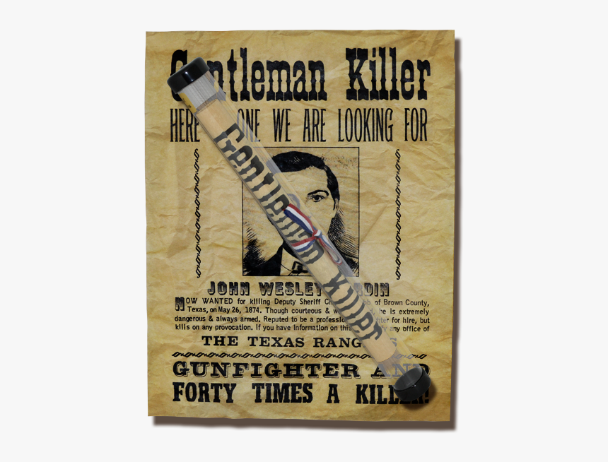 John Wesley Hardin Wanted Poster, HD Png Download, Free Download